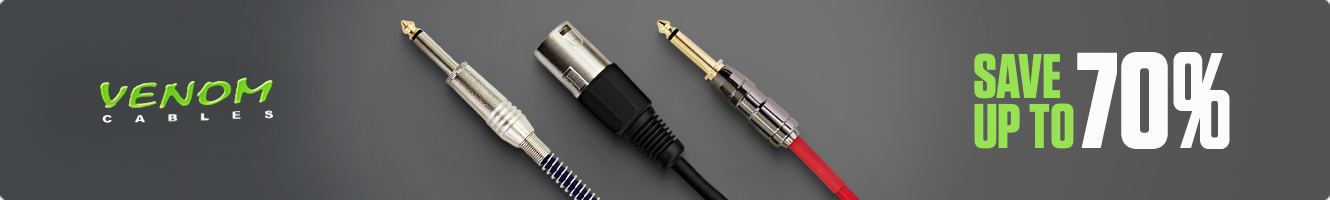 Venom Cables at Gear4music